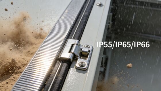 Heavy-Duty All-Weather Outdoor Cabinet IP55 with Heat Exchanger Cooling and 60kA Surge Protection